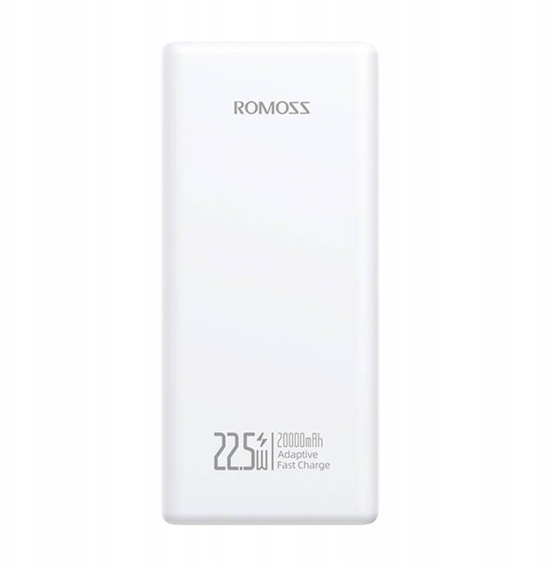 Set powerbank Romoss PRC20, 2 copë, 20000 mAh, 22.5W, i bardhë