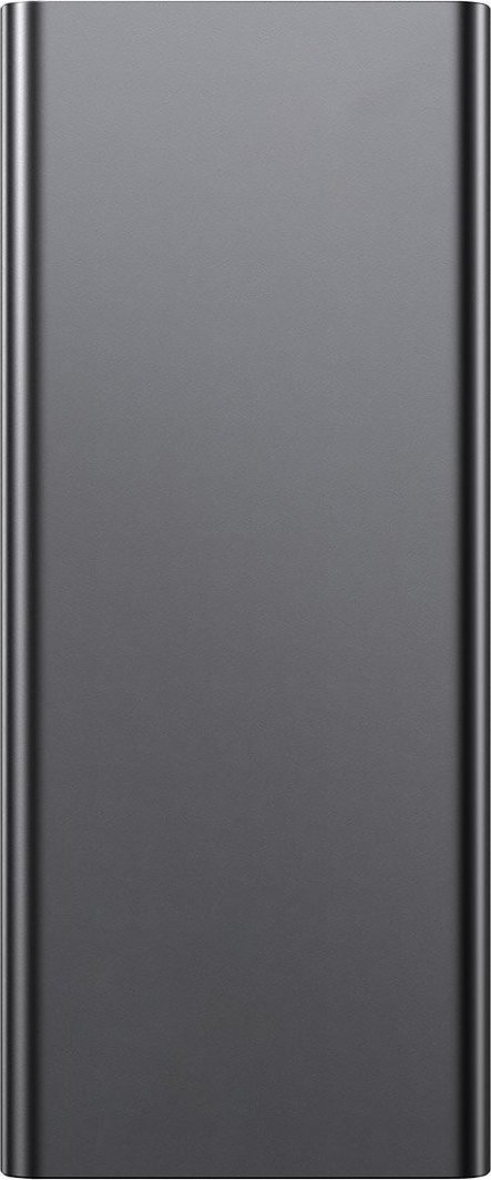 Powerbank me ekran dixhital Baseus Adaman Metal QC + PD, 20000mAh, 65W, i zi + kabllo USB-A/USB-C, 30cm, e zezë