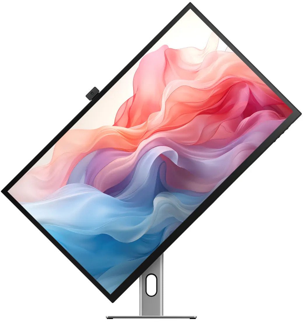 Monitor Alogic CLARITY Max Touch 32", 4K UHD, ekran me prekje, me kamerë 8MP, i zi