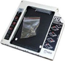 Монтажна рамка за HDD SSD 2,5 инчи Terra NB MOBILE ODD 12,7mm, SATA, сива