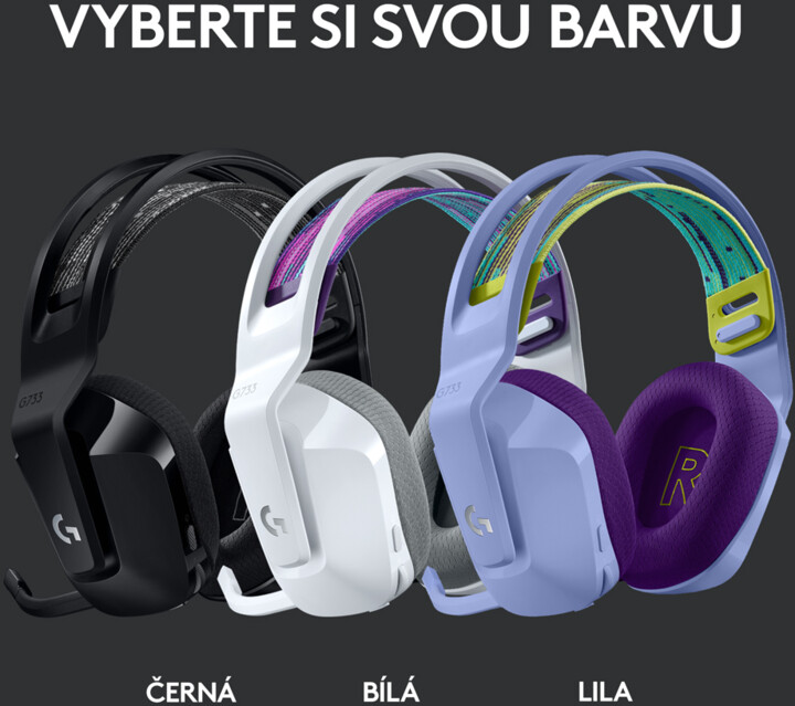 Kufje Logitech G733 Lightspeed, vjollcë