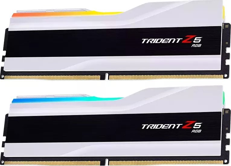 Memorie G.Skill Trident Z5 RGB, DDR5, 32 GB, 6000 MHz, CL32, F5-6000J3238F16GX2-TZ5RW