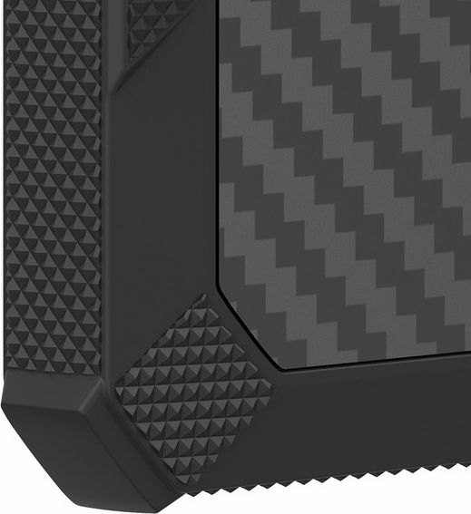 Kuti mbrojtëse Nokia James Bond 007 Kevlar, për Nokia 5.3, i zi