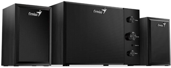 [OUTLET] Altoparlantë Genius SW-2.1 350, 2.1, të zi