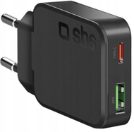Karikues udhëtimi SBS Travel Charger 2 Ports, 45W PD GaN, i zi