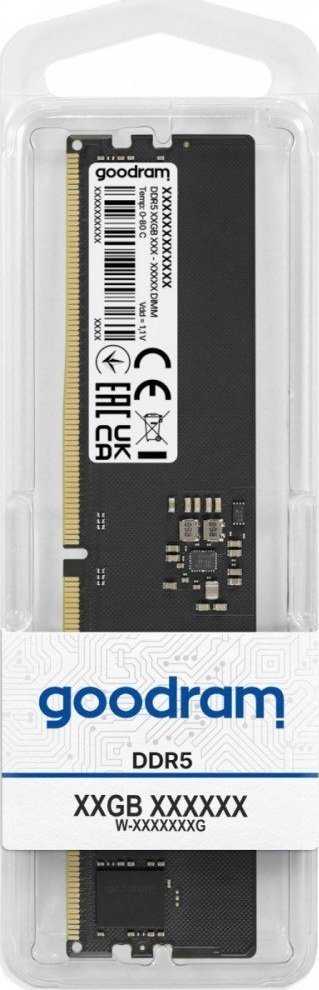 Memorie GoodRam DDR5, 16 GB, 4800 MHz, CL40, GR4800D564L40S/16G