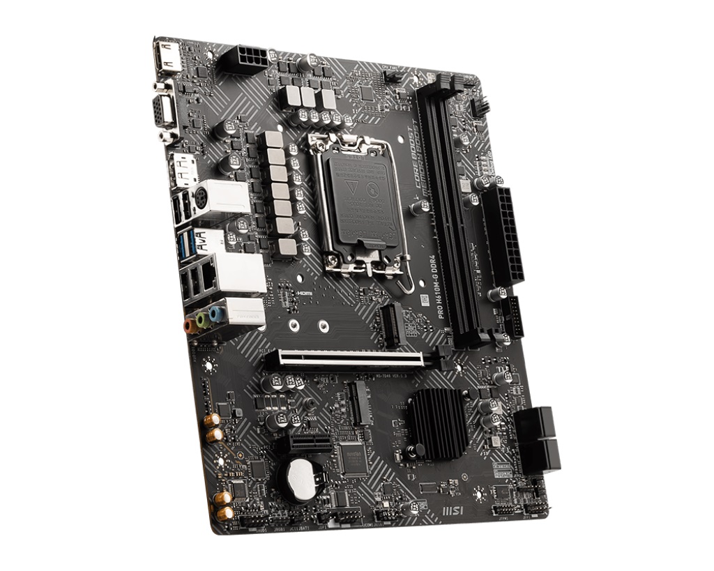 Pllakë amë MSI PRO H610M-G DDR4, LGA 1700, mATX