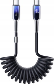 Kabllo USB Joyroom, USB C në USB C, 1.5 m, 60W, e zezë