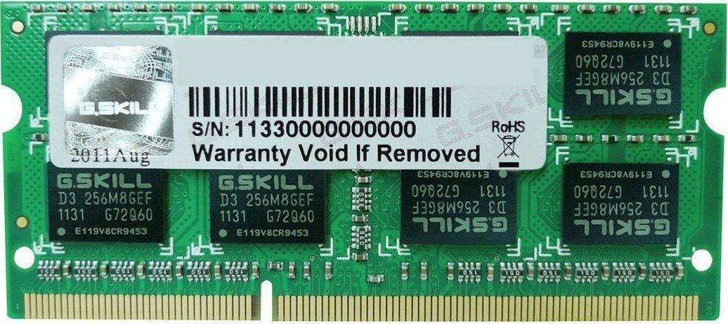 RAM Memorie G.Skill (F3-1600C11S-8GSL), DDR3L, 8GB, 1600MHz, CL11