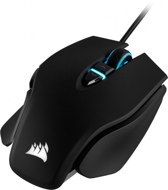 Гејминг глушец Corsair M65 RGB Elite, оптички 18000 DPI, USB, црн