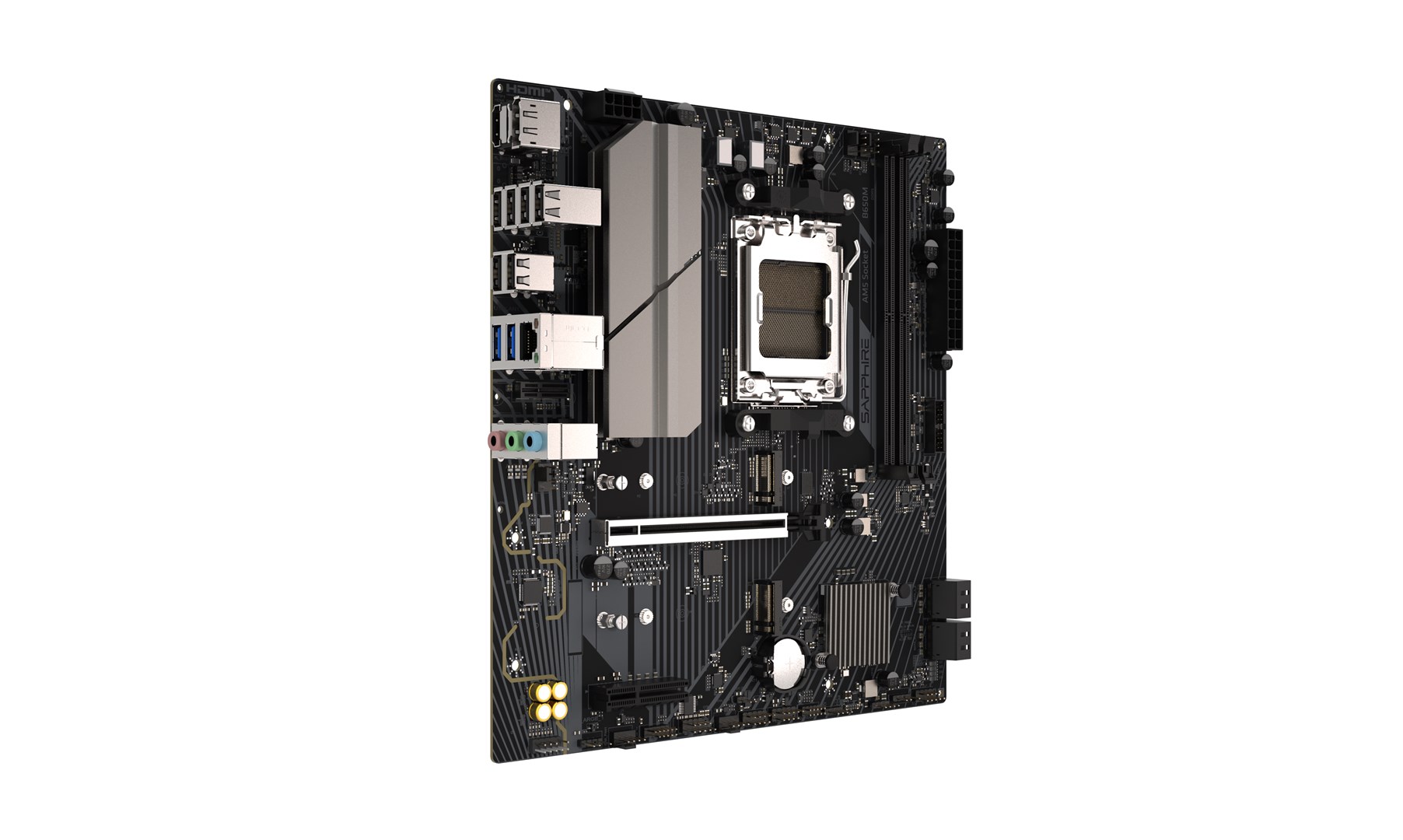 Pllakë amë Sapphire B650M E, Socket AM5, DDR5, Micro ATX