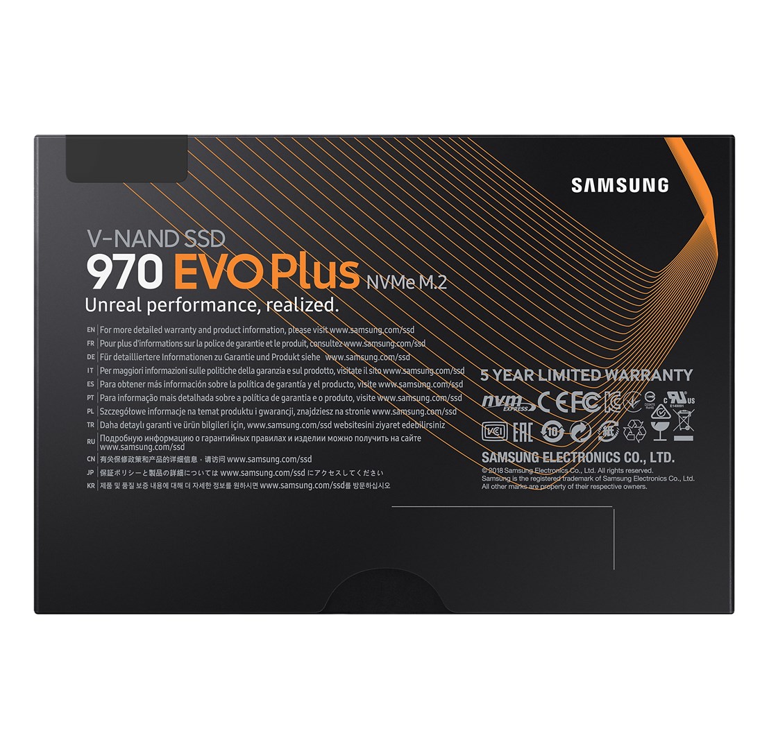 Disk SSD Samsung 970 EVO Plus, 2TB, M.2 NVMe PCIe 3.0, 3500 MB/s, i zi