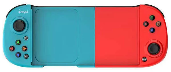 Kontroller iPega për Android/PS 3/Nintendo Switch/Windows PG - 9217B, i kuq / kaltër