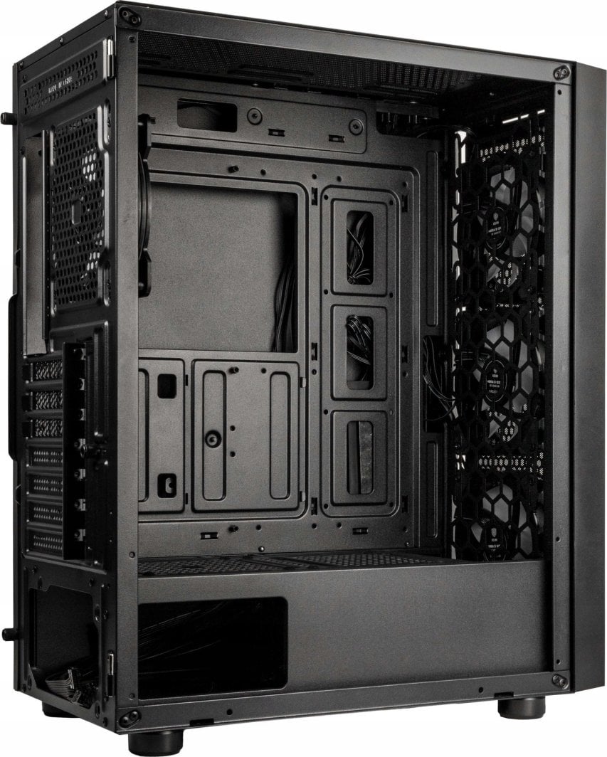 Kasë Kolink Kolink Observatory Duo ARGB Midi-Tower, e zezë, Midi Tower