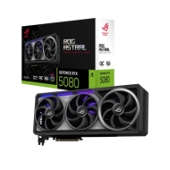 Kartë grafike ASUS ROG Astral RTX 5080 O16G Gaming, 16GB GDDR7, PCIe, e zezë
