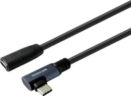 Kabllo zgjatëse USB C Vivolink, 1m, USB 3.2 20 Gbps, e zezë