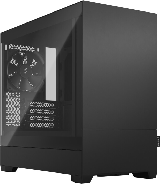 Kasë kompjuteri Fractal Design Pop Mini Silent Black TG Clear Tint