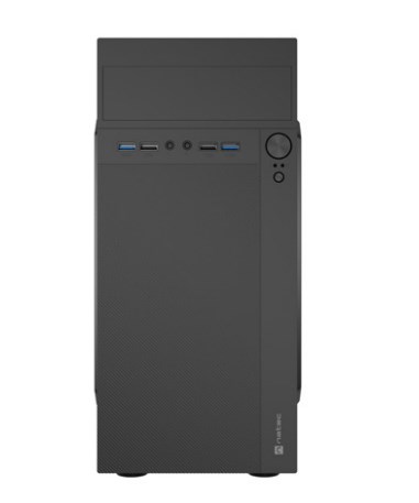Kuti kompjuteri Natec Helix NPC-2171, microATX Mini-ITX, USB-C 3.1, e zezë