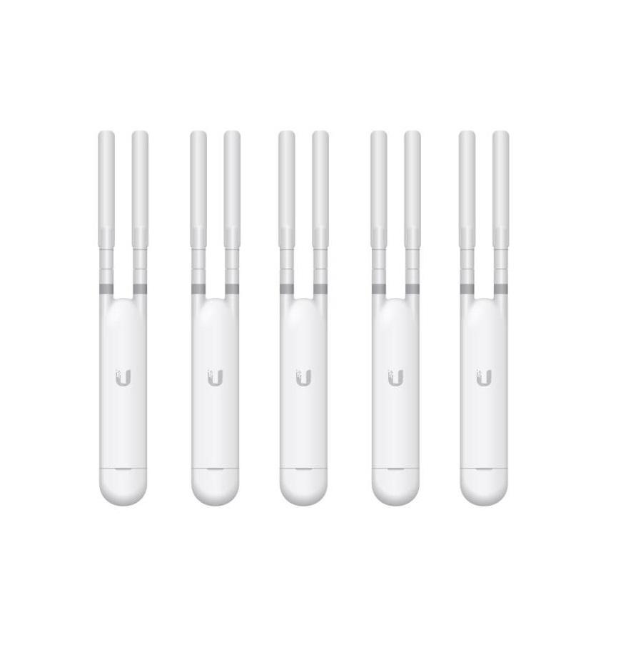 Access Point Ubiquiti UniFi AC Mesh UAP-AC-M, set 5 copë, 867 Mbps, PoE, i bardhë