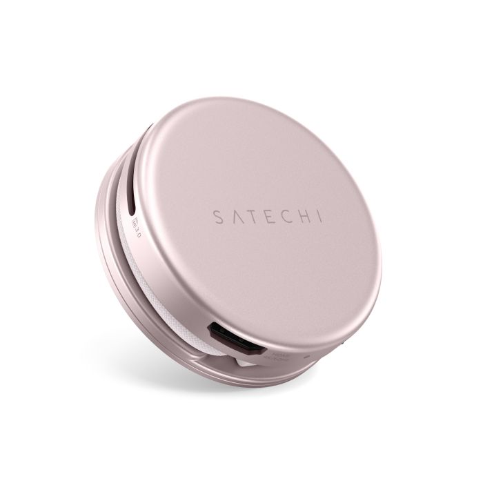 Satechi OntheGo 5-in-1 Multiport Adapter, Blush