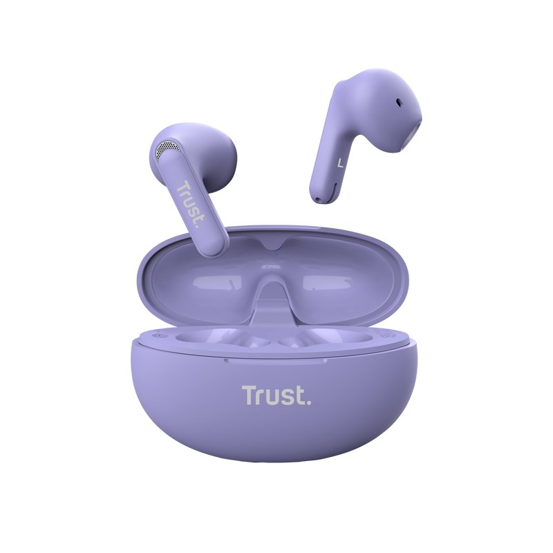 Kufje Trust Yavi TWS, Bluetooth, USB Type-C, vjollcë
