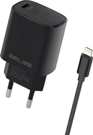 Karikues muri Beline BLNCB20L, 20W, USB C PD 3.0, me kabllo Lightning 1m, i zi
