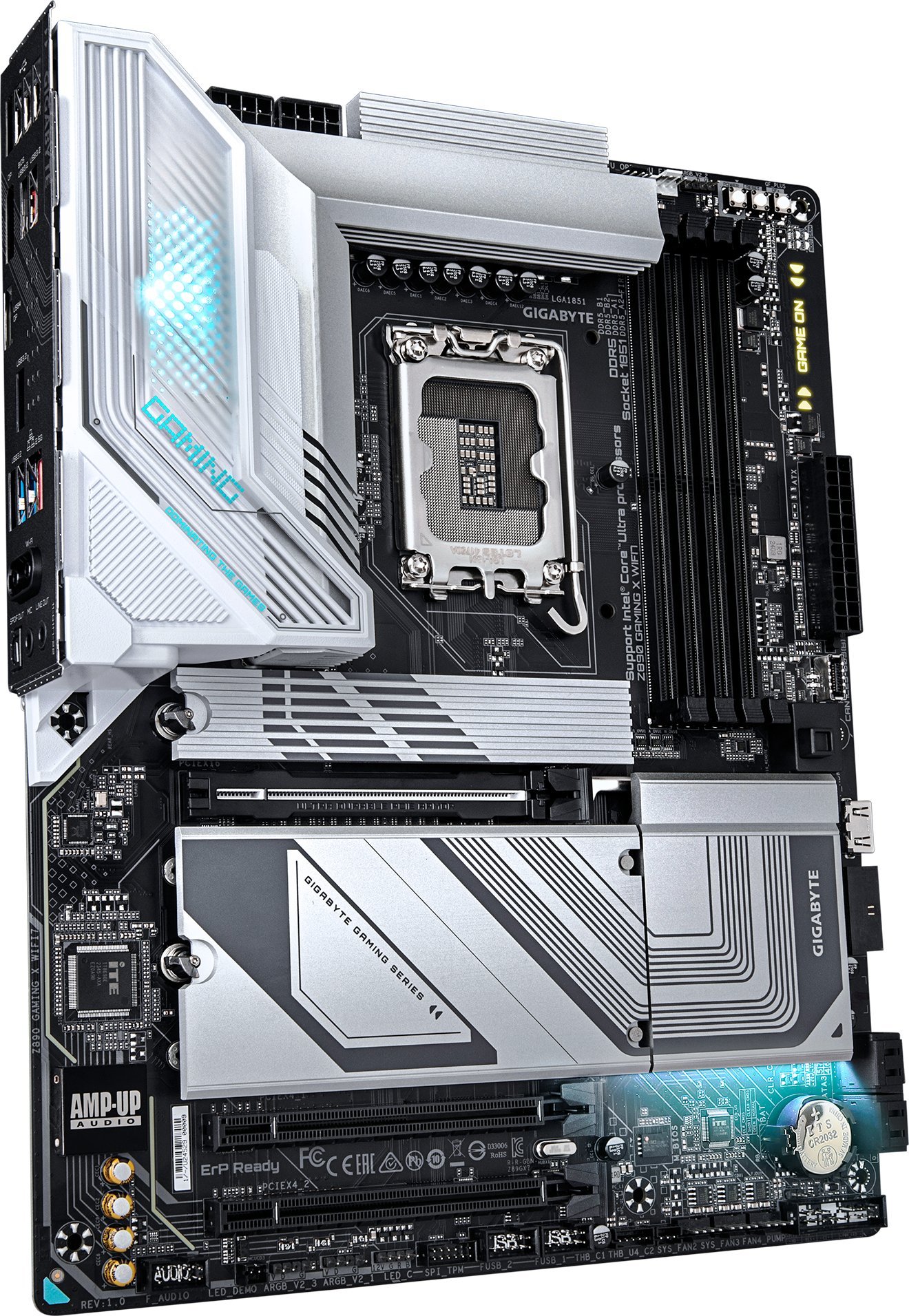 Pllakë amë Gigabyte Z890 Gaming X WIFI7, DDR5, WiFi 7, e zezë
