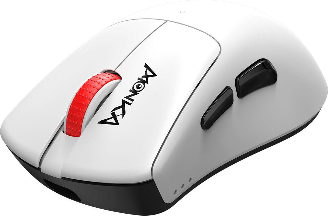 Maus gaming Marvo MONKA RAPID, pa kabllo, 12000 DPI, i bardhë