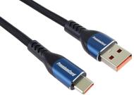 Kabllo USB OEM USB C në USB A, 5A, 1.5m, e zezë