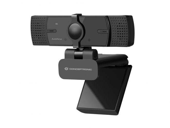 Kamera web Conceptronic AMDIS07B, 4K Ultra HD, autofokus, e zezë