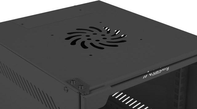 Kabinet muror rrjeti Lanberg WF10-2312-10B, 10", 12U, i zi