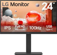 Monitor LG 24BA750-B, 23.8", Full HD, i zi