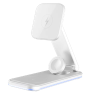 Karikues wireless 3 në 1 Proove Energy Fold, 15W, i bardhë