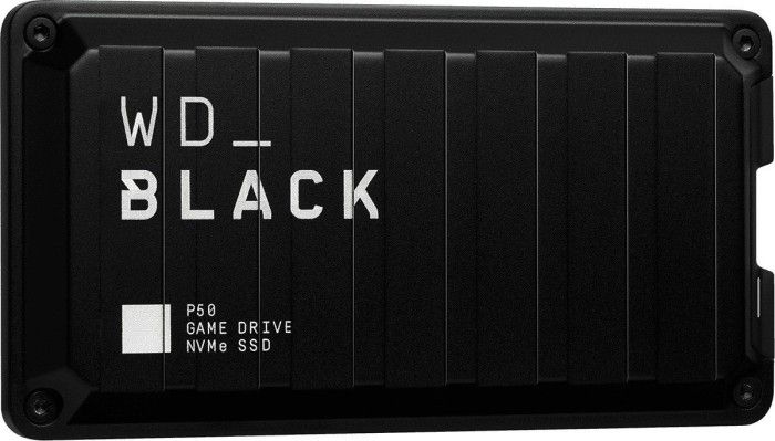 Disk i jashtëm SSD WD Black P50 Game Drive, 4TB, USB, i zi