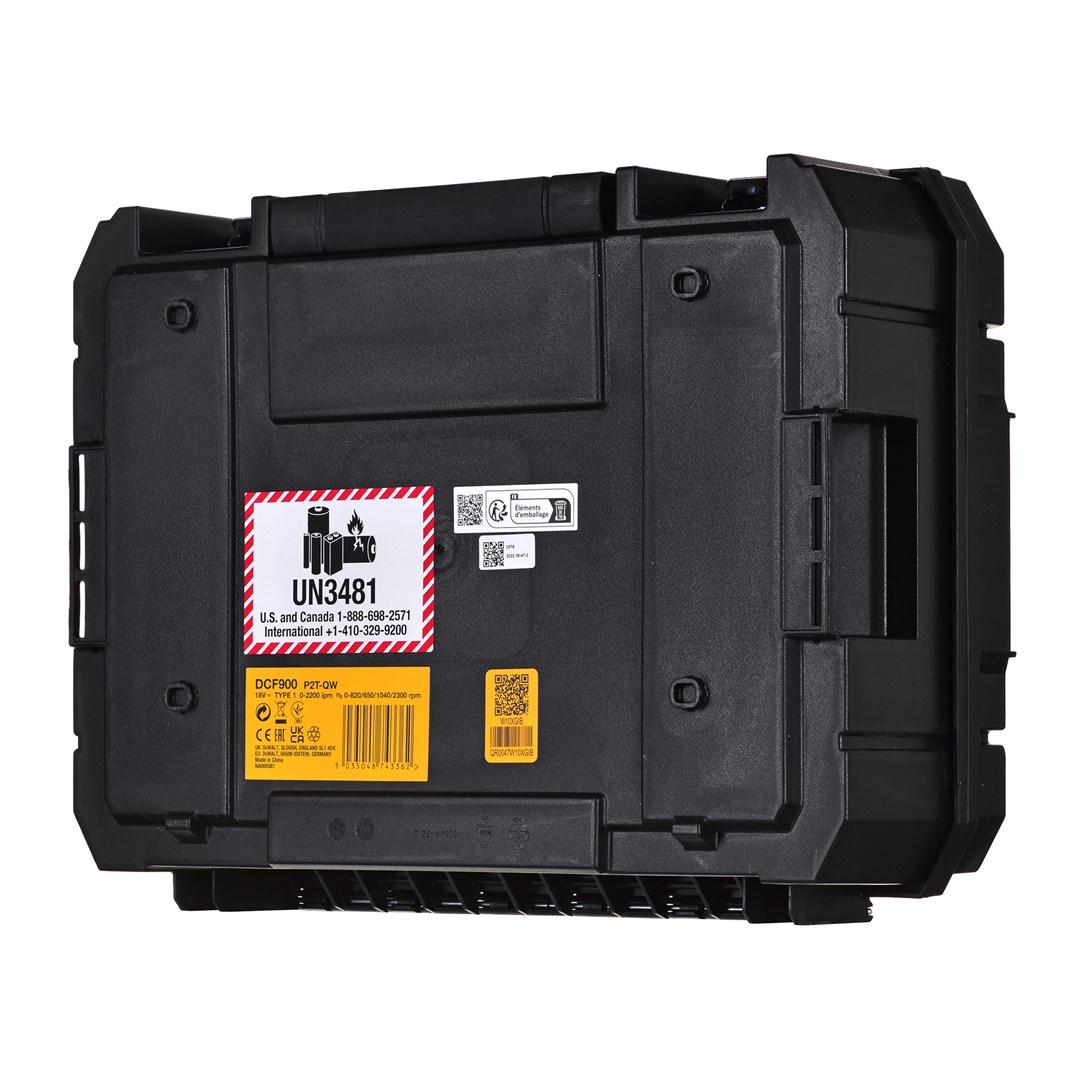 Çelës goditës Dewalt DCF900P2T, 18V, 760W, 1/2", i verdhë