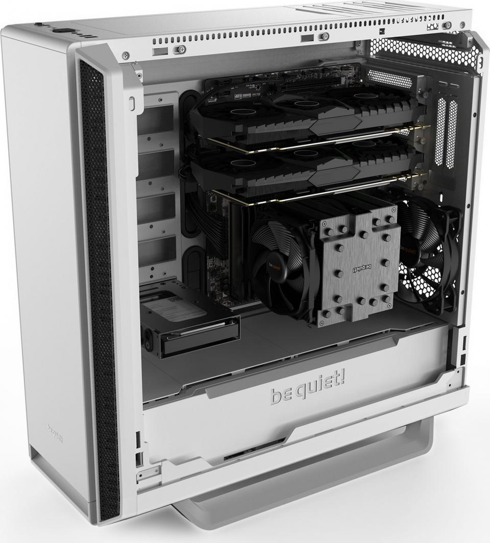 Kasë Be quiet! Silent Base 802, e bardhë