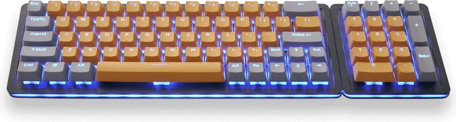 Set keycaps MOUNTAIN Mineral PBT Wulfenite B, 113 taste, profili OEM, PBT double shot