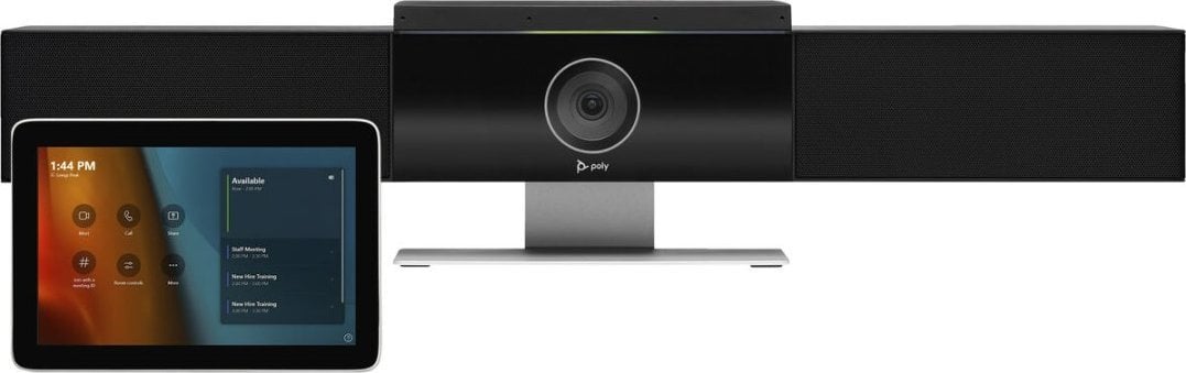Set video konferencë HP Poly Small and Medium Room Kit Studio USB GC8, për salla të vogla dhe të mesme, USB, i zi