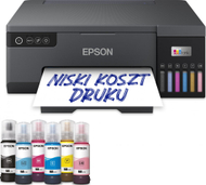 Printer për foto Epson EcoTank L8050 5760 x 1440 DPI 8" x 12" 20x30 cm Wi-Fi, i zi