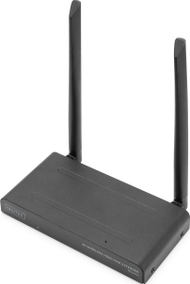 Marrës wireless HDMI Digitus DS-55328, 4K UHD, KVM, i zi