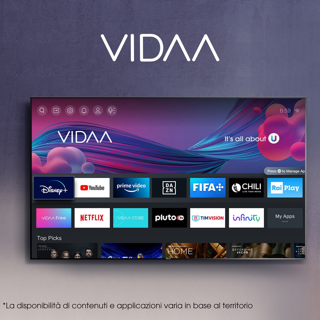 Televizor Hisense 40A4K, 40", Full HD, Smart TV, i zi