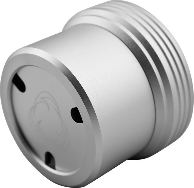 Mbulesë pompe uji Singularity Computers D5, alumini, argjendi