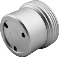 Mbulesë pompe uji Singularity Computers D5, alumini, argjendi