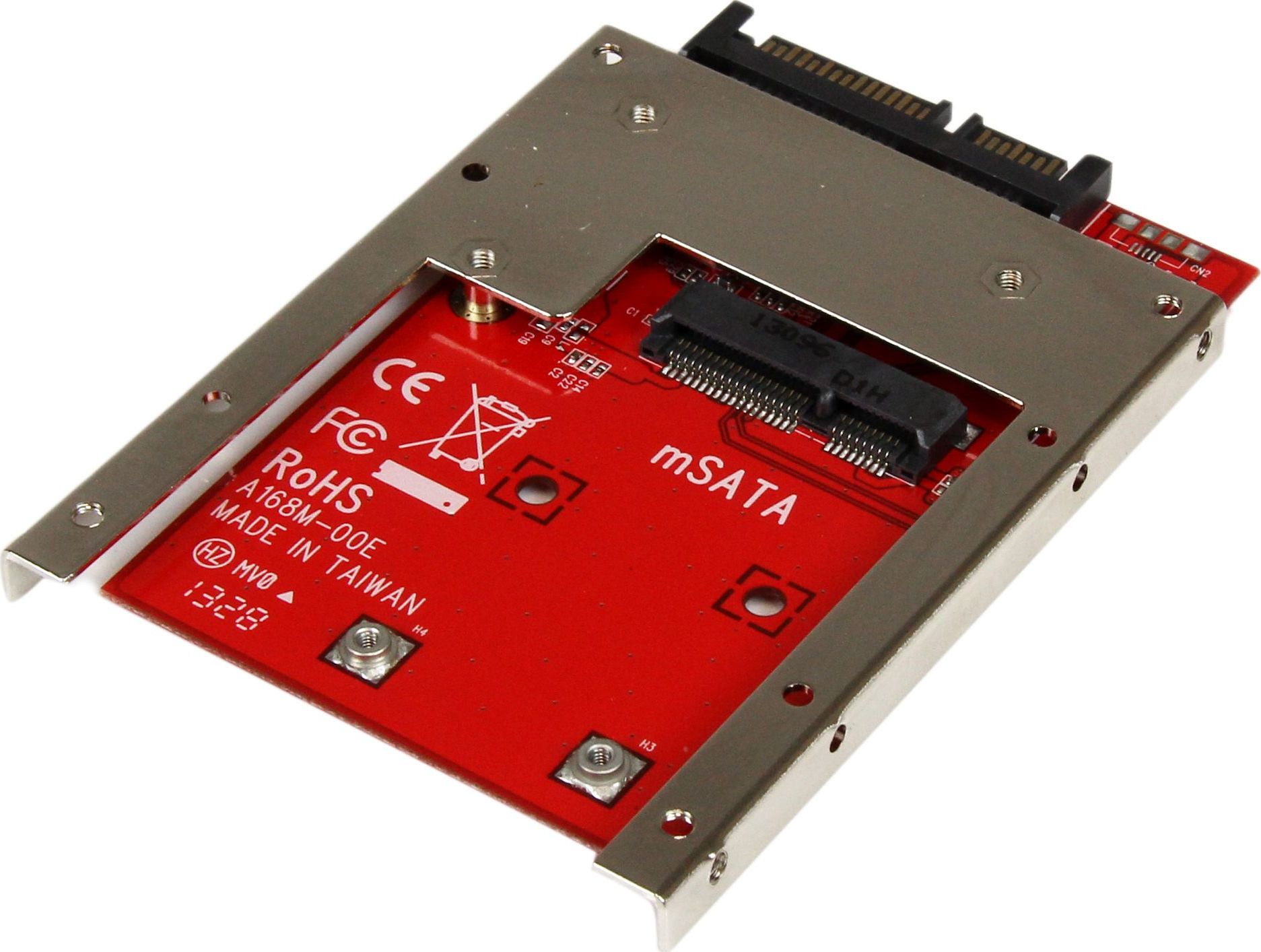 Adapter StarTech.com mSATA në 2.5" SATA, konvertues SSD, i zi