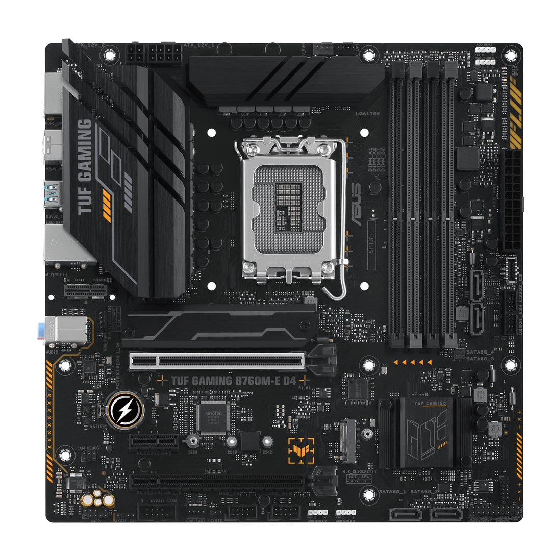 Матична плоча ASUS TUF Gaming B760M-E D4 Intel B760 LGA 1700 micro ATX