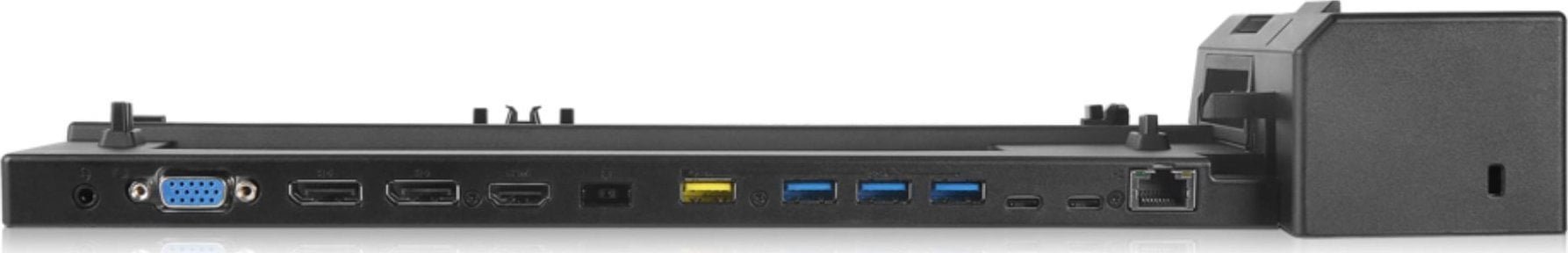 Docking station Lenovo ThinkPad Ultra Dock, për laptop, i zi