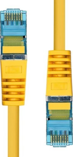 Kabllo rrjeti ProXtend S/FTP CAT6A, 0.5m, e verdhë