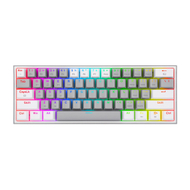Tastierë lojrash mekanike me valë/tela REDRAGON Fizz Pro E Bardh / e Hirte K616 RGB