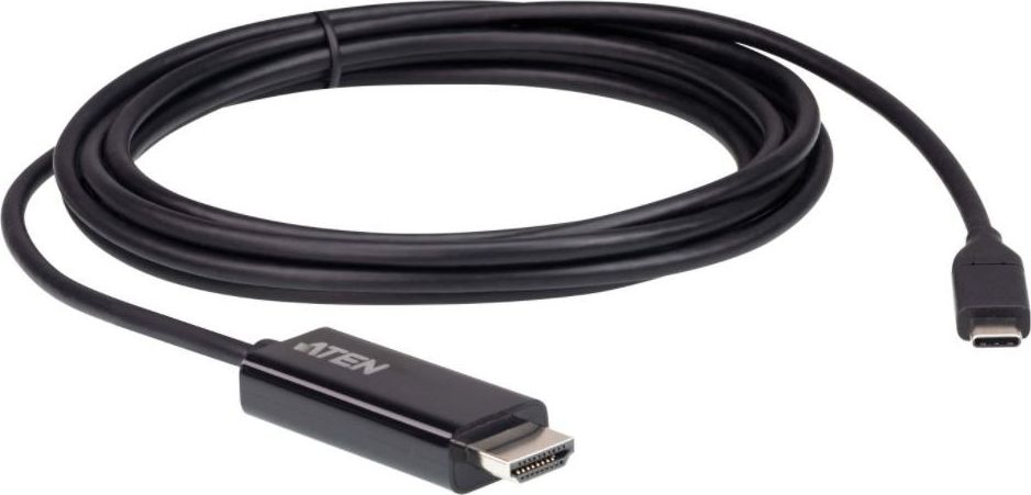 Kabllo adapter Aten UC3238, USB-C në HDMI, 2.7 m, e zezë