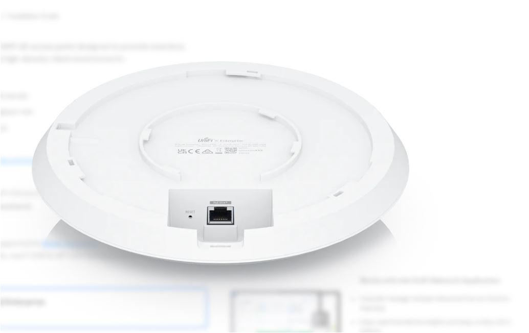 Access point Ubiquiti UniFi6 Enterprise, WiFi 6E, 4800 Mbit/s, PoE, i bardhë